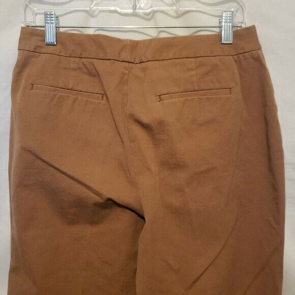 ColdWater Creek Womens Size 10  Brown Solid Classic Fit Chino Pants - Picture 10 of 11